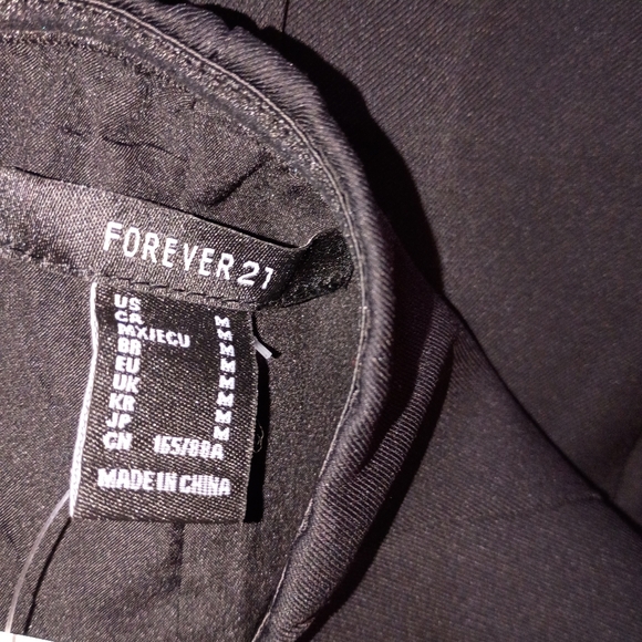 Forever 21 Sweetheart Trouser Style Pants Dress Formal Wide Leg Flare Preppy - Picture 6 of 7